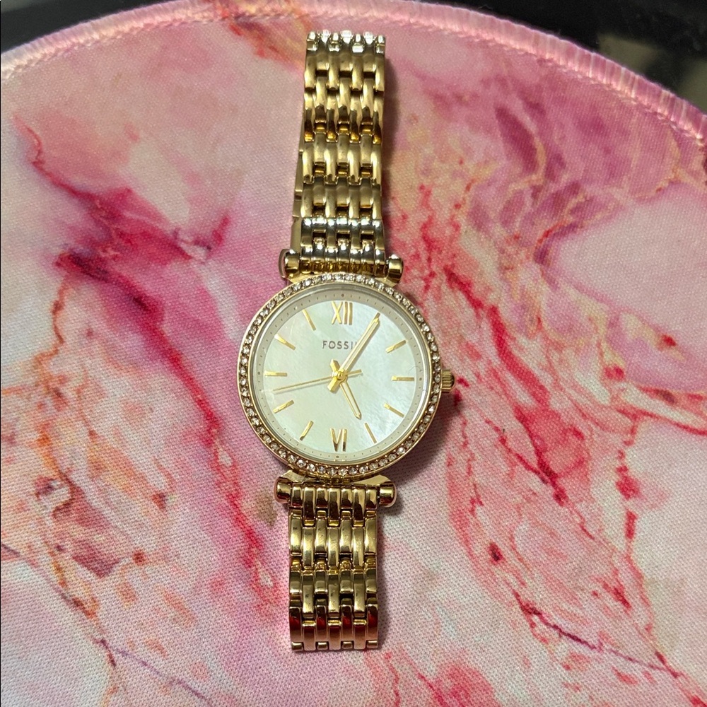 Fossil Women's Gold-Tone Watch
